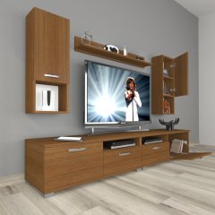 Decoraktiv Eko 5200DA Mdf Tv Ünitesi Tv Sehpası Ceviz