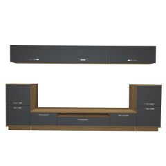 Decoraktiv Trendstyle 9 Mdf Tv Ünitesi Tv Sehpası Pera - Antrasit