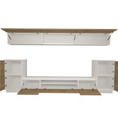 Decoraktiv Trendstyle 9 Mdf Tv Ünitesi Tv Sehpası Beyaz - Pera