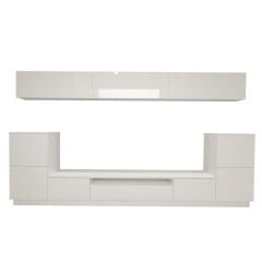 Decoraktiv Trendstyle 9S Mdf Tv Ünitesi Tv Sehpası Parlak Beyaz