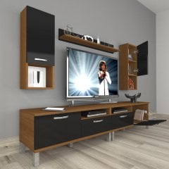 Decoraktiv Eko 5200DA Mdf Krom Ayaklı Tv Ünitesi Tv Sehpası