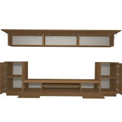 Decoraktiv Trendstyle 9S Mdf Tv Ünitesi Tv Sehpası Ceviz