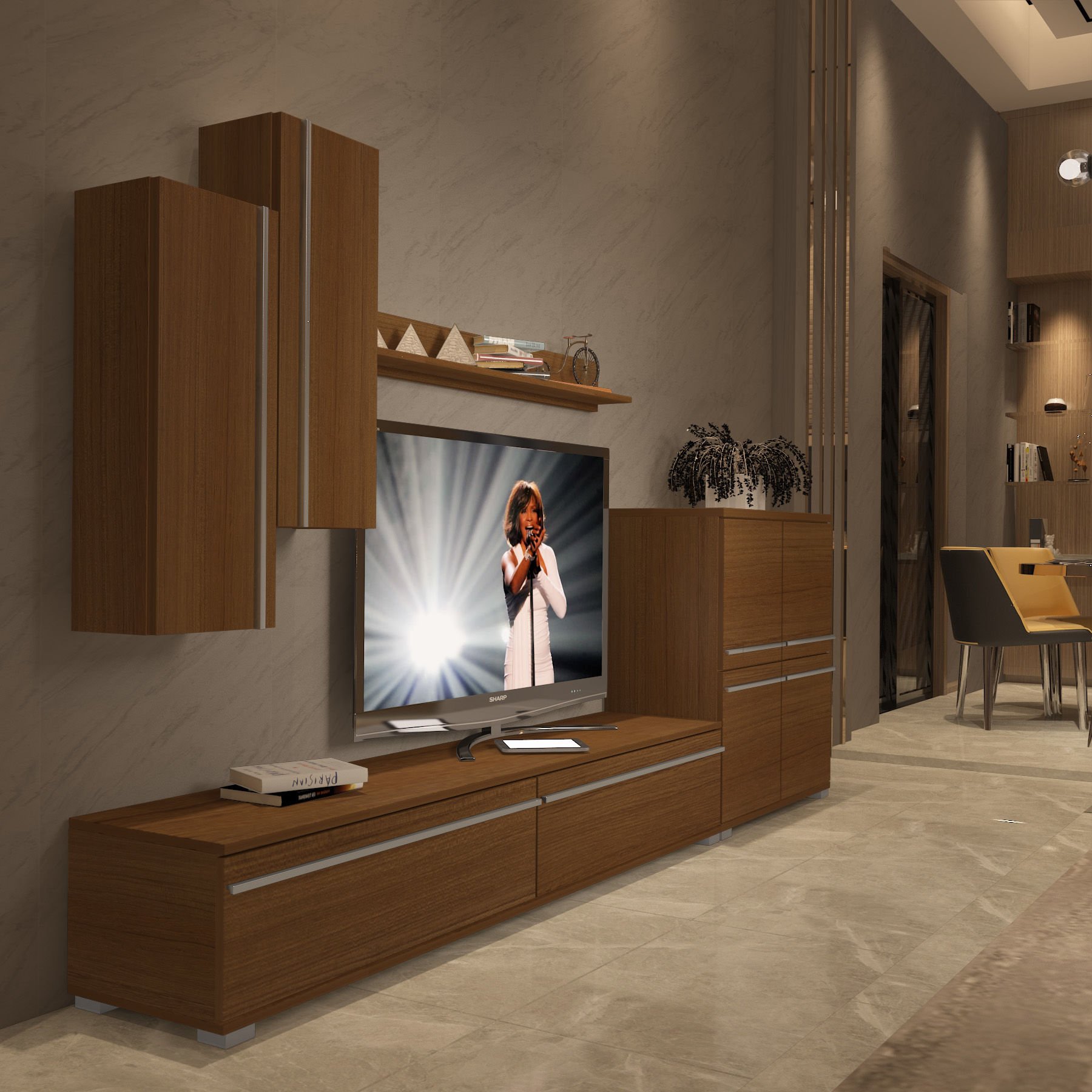 Decoraktiv Eko 6 Mdf Std Tv Ünitesi Tv Sehpası