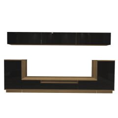 Decoraktiv Trendstyle 9S Mdf Tv Ünitesi Tv Sehpası Pera - Siyah