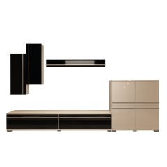 Decoraktiv Eko 6 Mdf Std Tv Ünitesi Tv Sehpası Beyaz - Siyah