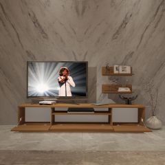 Decoraktiv Trendstyle 4S Mdf Tv Ünitesi Tv Sehpası Ceviz