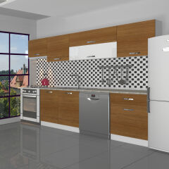 Decoraktiv Elite 280Y MDF Hazır Mutfak Dolabı