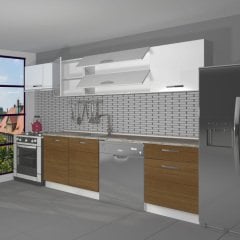 Decoraktiv Elite 280Y MDF Hazır Mutfak Dolabı