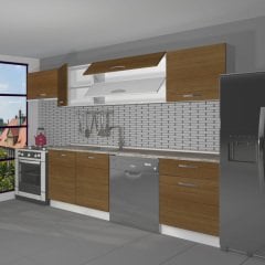 Decoraktiv Elite 280Y MDF Hazır Mutfak Dolabı