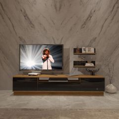 Decoraktiv Trendstyle 4S Mdf Tv Ünitesi Tv Sehpası Pera - Siyah
