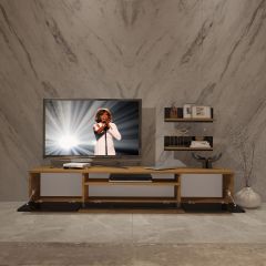 Decoraktiv Trendstyle 4S Mdf Tv Ünitesi Tv Sehpası Pera - Siyah