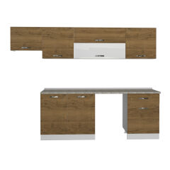 Decoraktiv Elite 280Y MDF Hazır Mutfak Dolabı Pera