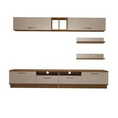 Decoraktiv Trendstyle 5220 Mdf Tv Ünitesi Tv Sehpası Pera - Beyaz
