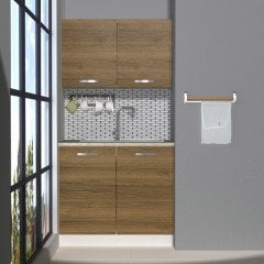 Decoraktiv Mini 90 MDF Hazır Mutfak Dolabı