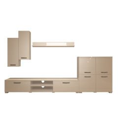 Decoraktiv Eko 6 Mdf Dvd Tv Ünitesi Tv Sehpası Parlak Beyaz