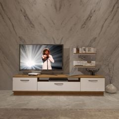 Decoraktiv Trendstyle 4 Mdf Tv Ünitesi Tv Sehpası Pera - Beyaz