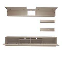 Decoraktiv Trendstyle 5220S Mdf Tv Ünitesi Tv Sehpası Parlak Beyaz