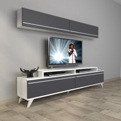 Decoraktiv Ekoflex 5 Mdf Retro Tv Ünitesi Tv Sehpası