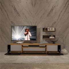 Decoraktiv Trendstyle 4 Mdf Tv Ünitesi Tv Sehpası Pera - Siyah