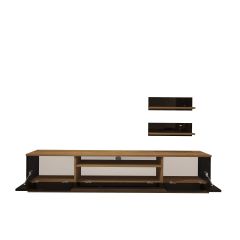 Decoraktiv Trendstyle 4 Mdf Tv Ünitesi Tv Sehpası Pera - Siyah