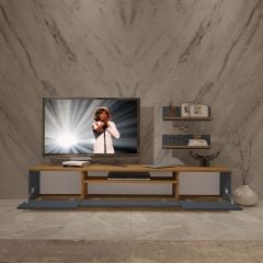 Decoraktiv Trendstyle 4 Mdf Tv Ünitesi Tv Sehpası Pera - Antrasit