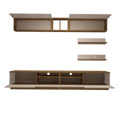 Decoraktiv Trendstyle 5220S Mdf Tv Ünitesi Tv Sehpası Pera - Beyaz