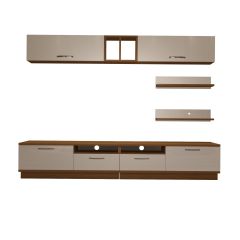 Decoraktiv Trendstyle 5220 Slm Tv Ünitesi Tv Sehpası Ceviz - Beyaz