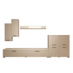 Decoraktiv Eko 6 Slm Std Tv Ünitesi Tv Sehpası Parlak Beyaz