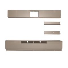 Decoraktiv Trendstyle 5220S Slm Tv Ünitesi Tv Sehpası Parlak Beyaz