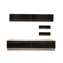 Decoraktiv Eko 5B Mdf Std Tv Ünitesi Tv Sehpası Beyaz - Siyah