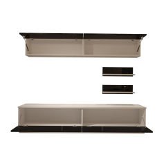 Decoraktiv Eko 5B Mdf Std Tv Ünitesi Tv Sehpası Beyaz - Siyah