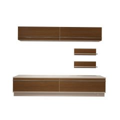 Decoraktiv Eko 5B Mdf Std Tv Ünitesi Tv Sehpası Beyaz - Ceviz