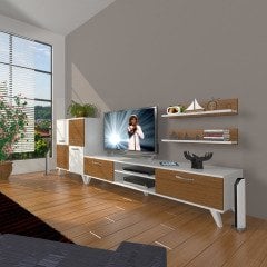 Decoraktiv Eko On Mdf Dvd Retro Tv Ünitesi Tv Sehpası