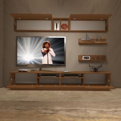 Decoraktiv Trendstyle 5220S Slm Tv Ünitesi Tv Sehpası Ceviz