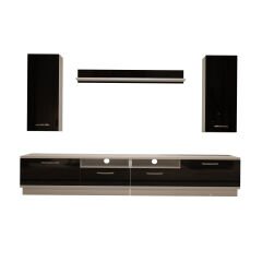 Decoraktiv Trendstyle 5220D Mdf Tv Ünitesi Tv Sehpası Beyaz - Siyah