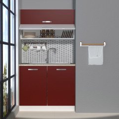 Decoraktiv Mini 100T MDF Hazır Mutfak Dolabı