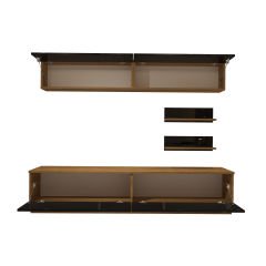 Decoraktiv Eko 5B Mdf Std Tv Ünitesi Tv Sehpası Pera - Siyah