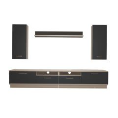 Decoraktiv Trendstyle 5220D Mdf Tv Ünitesi Tv Sehpası Beyaz - Antrasit