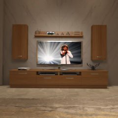 Decoraktiv Trendstyle 5220D Mdf Tv Ünitesi Tv Sehpası Ceviz