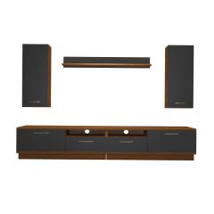 Decoraktiv Trendstyle 5220D Mdf Tv Ünitesi Tv Sehpası Ceviz - Antrasit