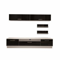 Decoraktiv Trendstyle 5 Mdf Tv Ünitesi Tv Sehpası Beyaz - Siyah