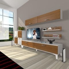 Decoraktiv Eko 6Y Slm Std Silver Tv Ünitesi Tv Sehpası