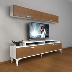 Decoraktiv Ekoflex 5 Slm Silver Tv Ünitesi Tv Sehpası