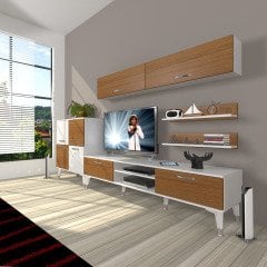 Decoraktiv Eko 6Y Slm Dvd Silver Tv Ünitesi Tv Sehpası