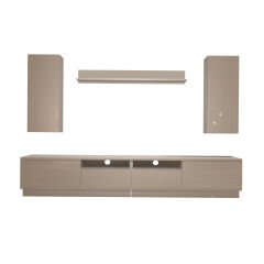 Decoraktiv Trendstyle 5220DS Mdf Tv Ünitesi Tv Sehpası Parlak Beyaz