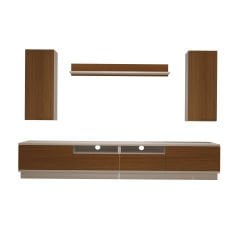 Decoraktiv Trendstyle 5220DS Mdf Tv Ünitesi Tv Sehpası Beyaz - Ceviz