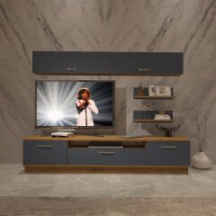 Decoraktiv Trendstyle 5 Mdf Tv Ünitesi Tv Sehpası Pera - Antrasit