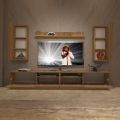 Decoraktiv Trendstyle 5220DS Mdf Tv Ünitesi Tv Sehpası Pera