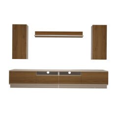 Decoraktiv Trendstyle 5220DS Mdf Tv Ünitesi Tv Sehpası Beyaz - Pera