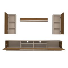 Decoraktiv Trendstyle 5220DS Mdf Tv Ünitesi Tv Sehpası Beyaz - Pera